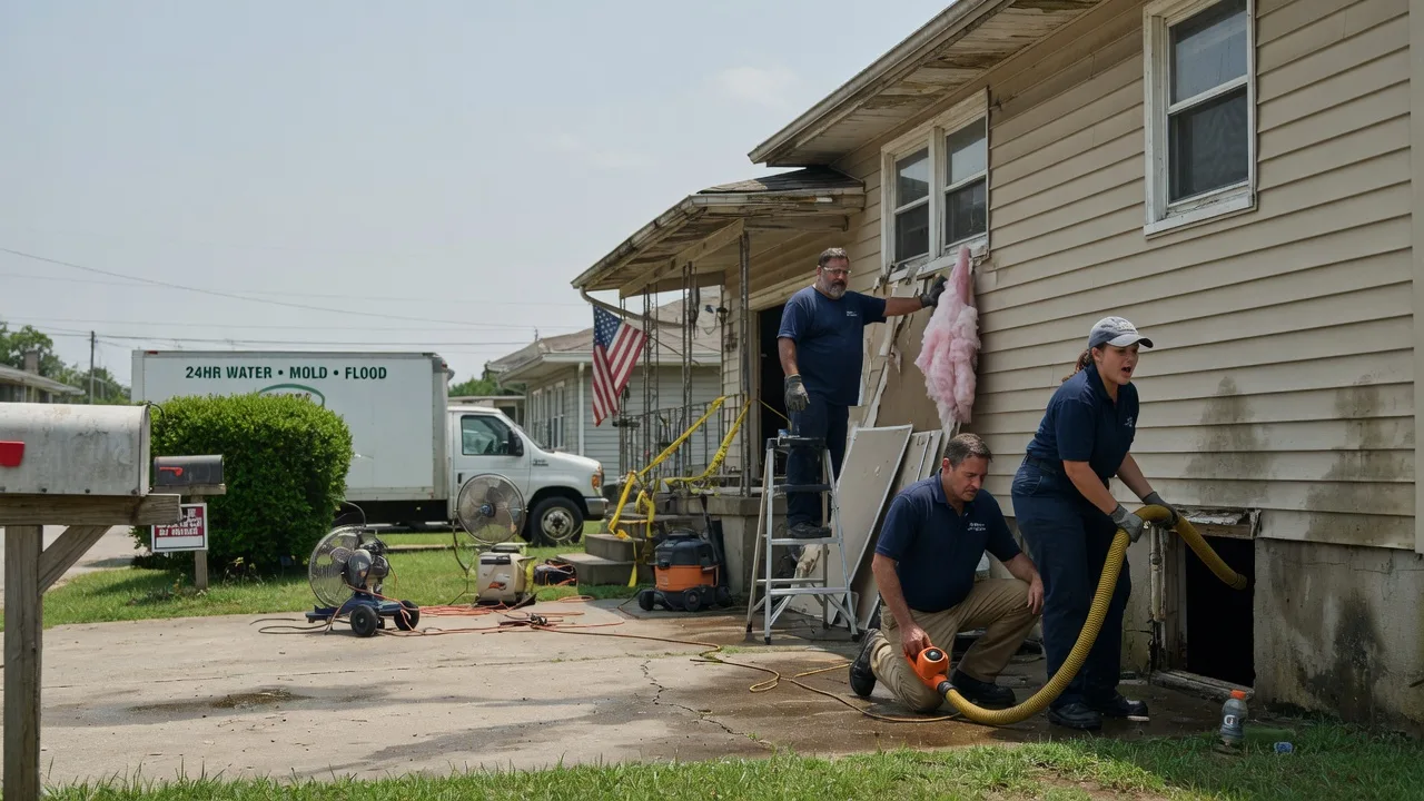 Water Damage Repair in Branchdale, PA near me
